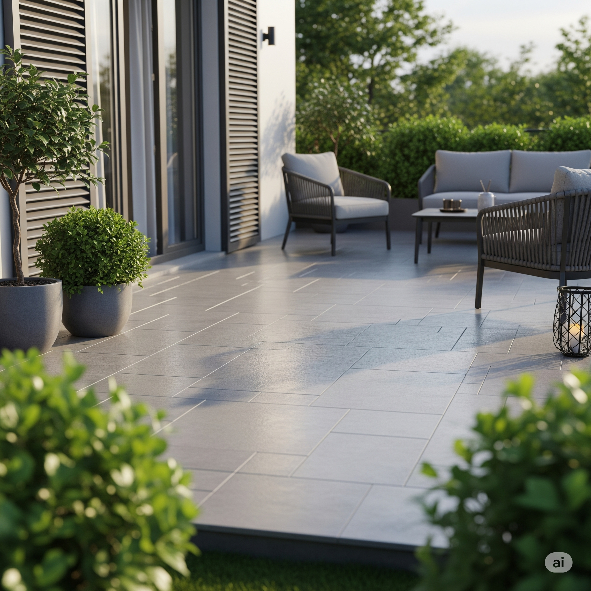 Terrassenreinigung